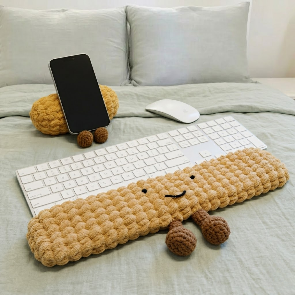 4 in 1 Quirky Desk Buddies Crochet Pattern
