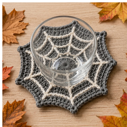 5 in 1 Halloween Coaster Crochet Pattern