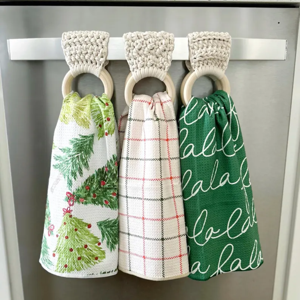 Hanging Towel Holder Crochet Pattern