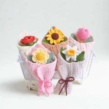 Radiant Floral Bouquets Crochet Pattern