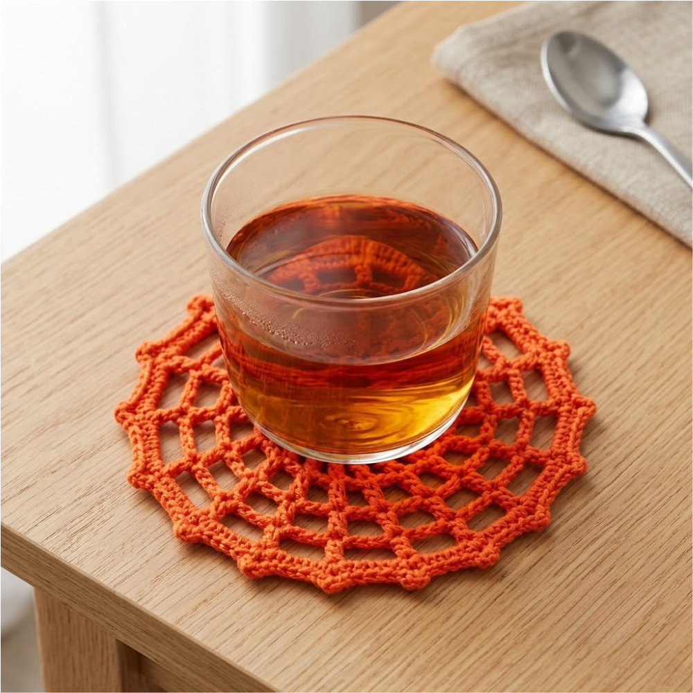 5 in 1 Halloween Coaster Crochet Pattern
