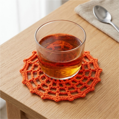 5 in 1 Halloween Coaster Crochet Pattern