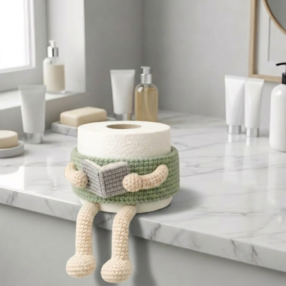 3 in 1 Tissue Box Toilet Crochet Pattern