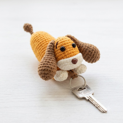 4 in 1 Cute Animal Key Holder Amigurumi Crochet Pattern