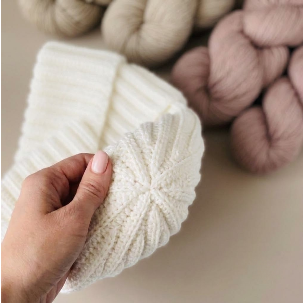 Cozy Ribbed Beanie Crochet Pattern