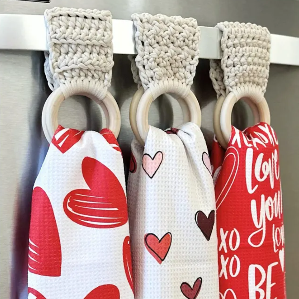 Hanging Towel Holder Crochet Pattern