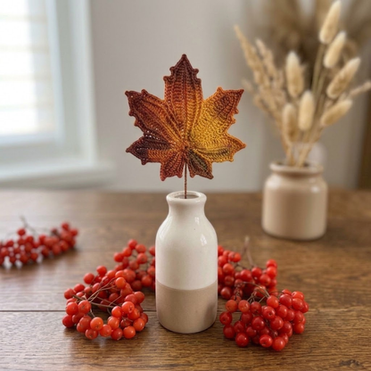 Autumn Maple Leaf Crochet Pattern