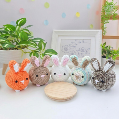 5 in 1 Hoppy Easter Garden Crochet Pattern