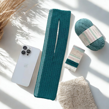 Minimalist Wrist Phone Holder Crochet Pattern