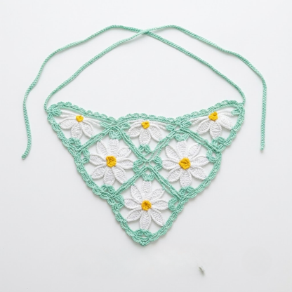 4 in 1 Granny Square Bandana Crochet Pattern