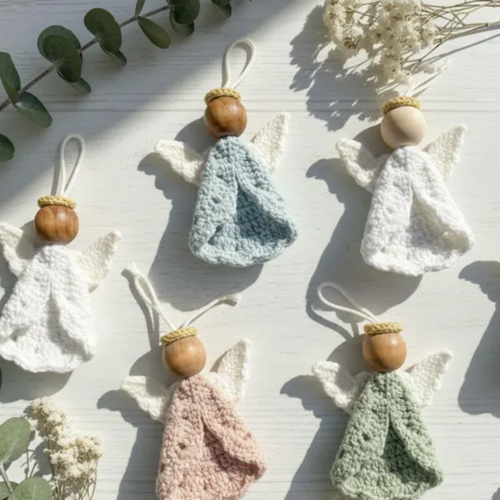 Christmas Angel Ornament Crochet Pattern