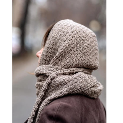 Hooded Scarf Crochet Pattern