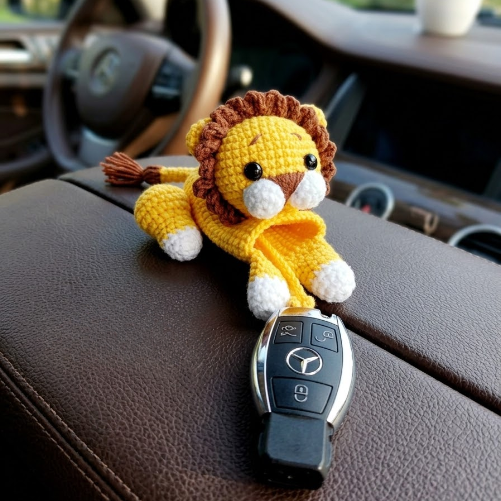 4 in 1 Cute Animal Key Holder Amigurumi Crochet Pattern