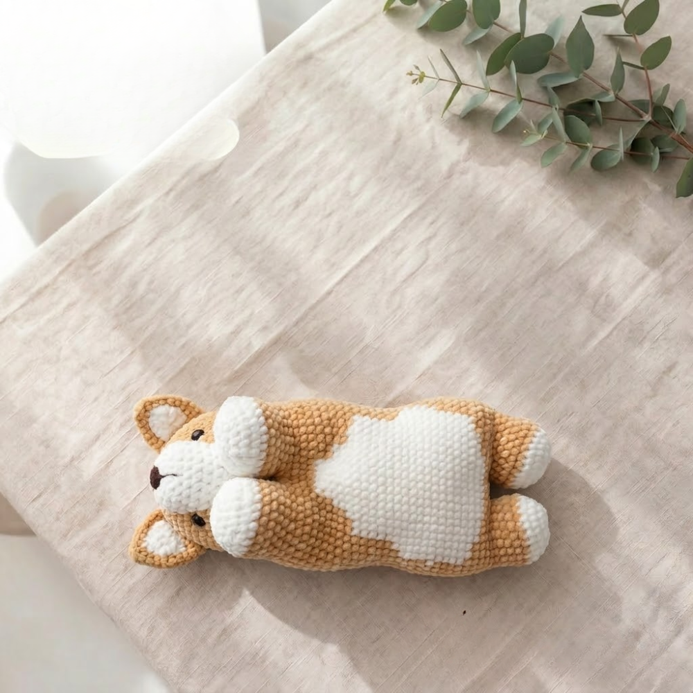 Cute Corgi Dog Crochet Pattern