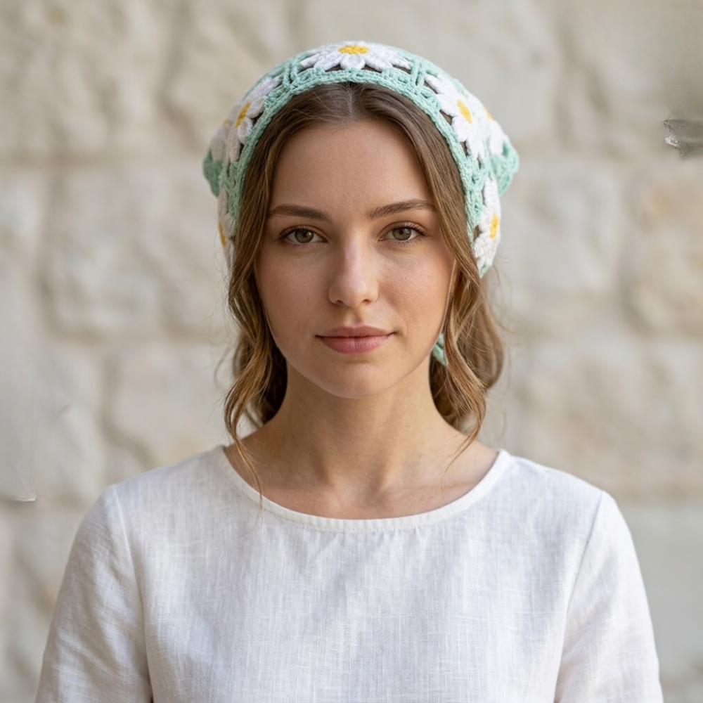 4 in 1 Granny Square Bandana Crochet Pattern