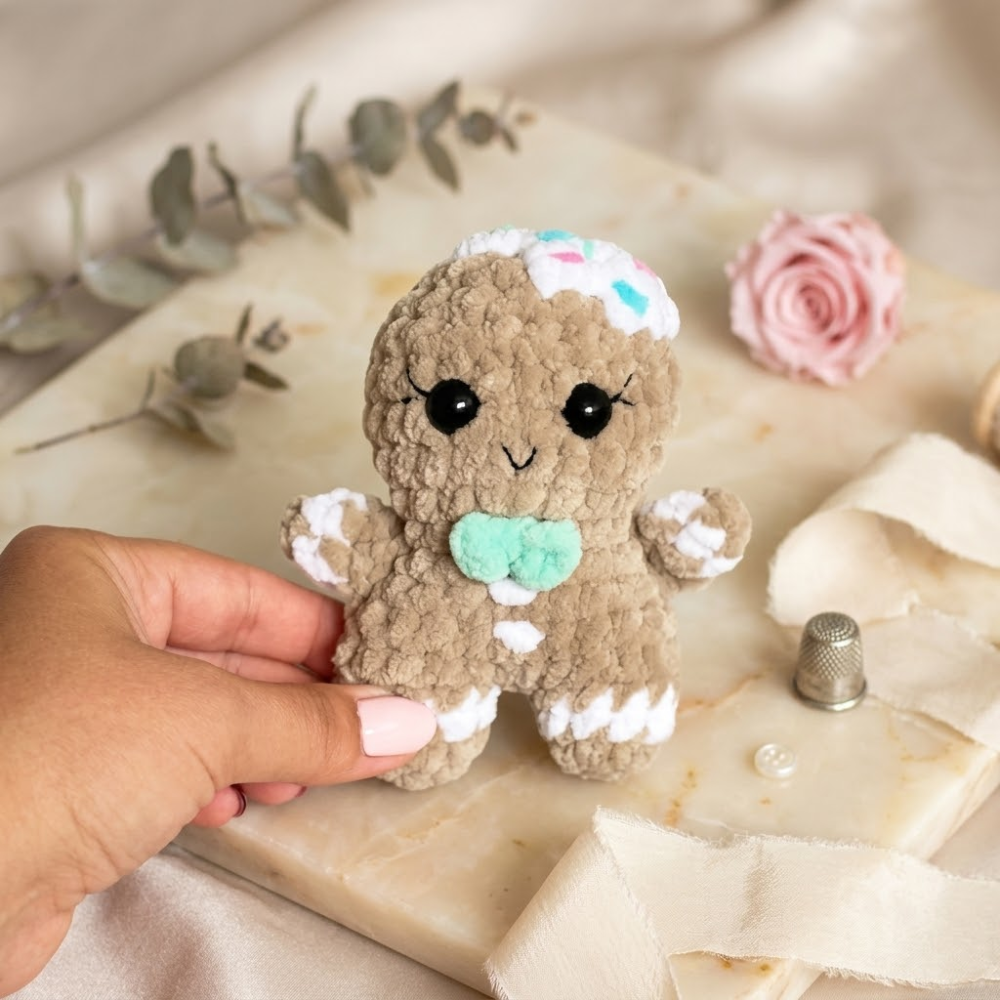 Gingerbread Man Crochet Pattern