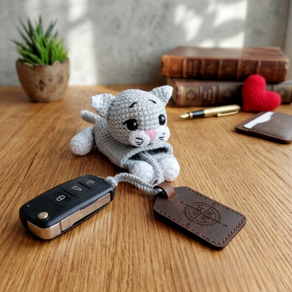 4 in 1 Cute Animal Key Holder Amigurumi Crochet Pattern