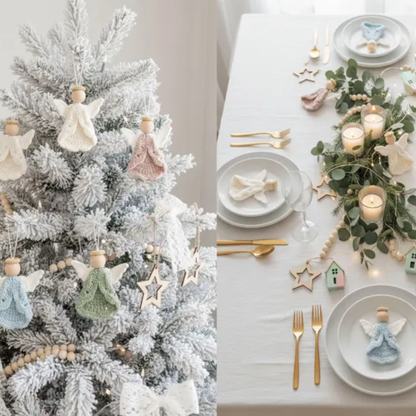 Christmas Angel Ornament Crochet Pattern