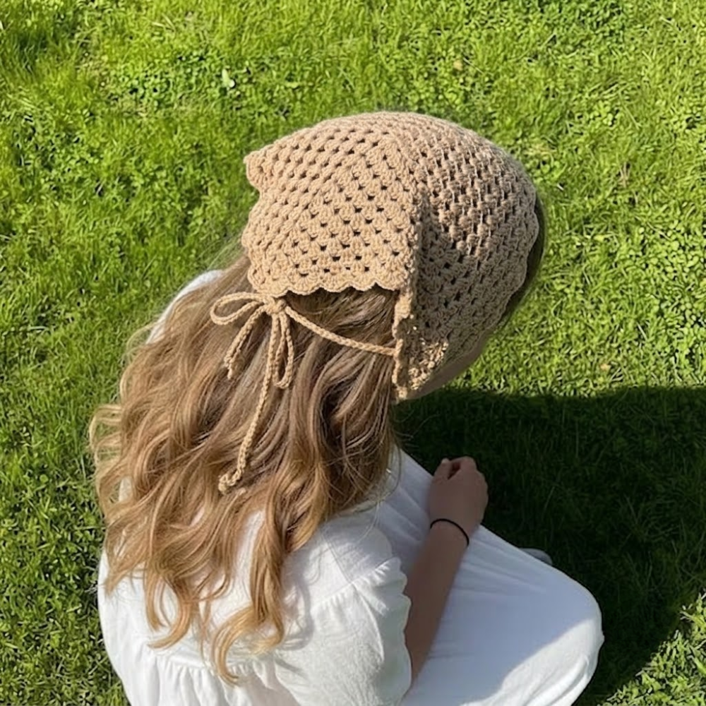 4 in 1 Granny Square Bandana Crochet Pattern