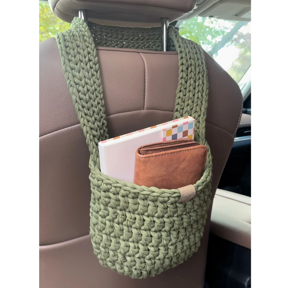 Car Seat Organizer Crochet Pattern