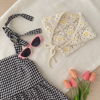 4 in 1 Granny Square Bandana Crochet Pattern