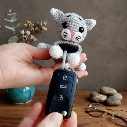 4 in 1 Cute Animal Key Holder Amigurumi Crochet Pattern