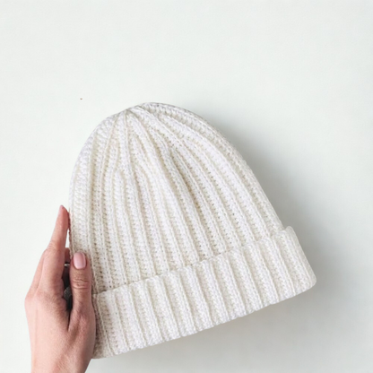 Cozy Ribbed Beanie Crochet Pattern
