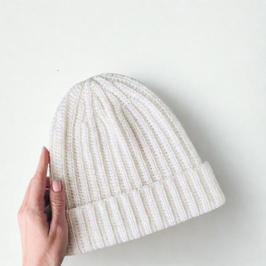 Cozy Ribbed Beanie Crochet Pattern