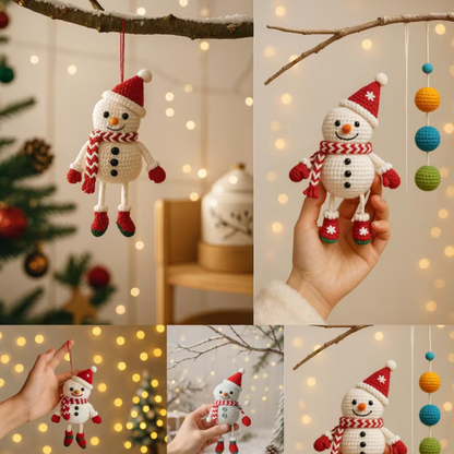 Snowman Crochet Pattern