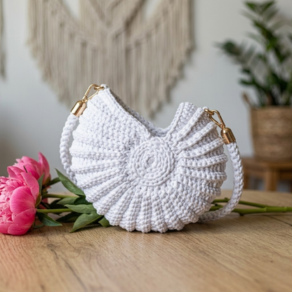 Seashell Treasures & Bag Crochet Pattern