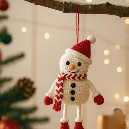 Snowman Crochet Pattern