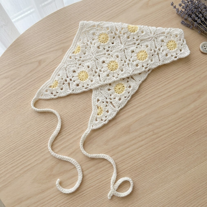 4 in 1 Granny Square Bandana Crochet Pattern