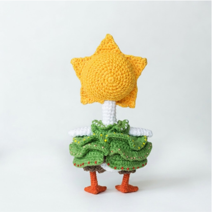 Star Duck Christmas  Crochet Pattern