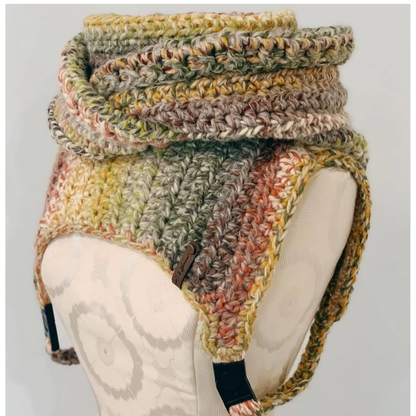 Chunky Cowl Vest Crochet Pattern