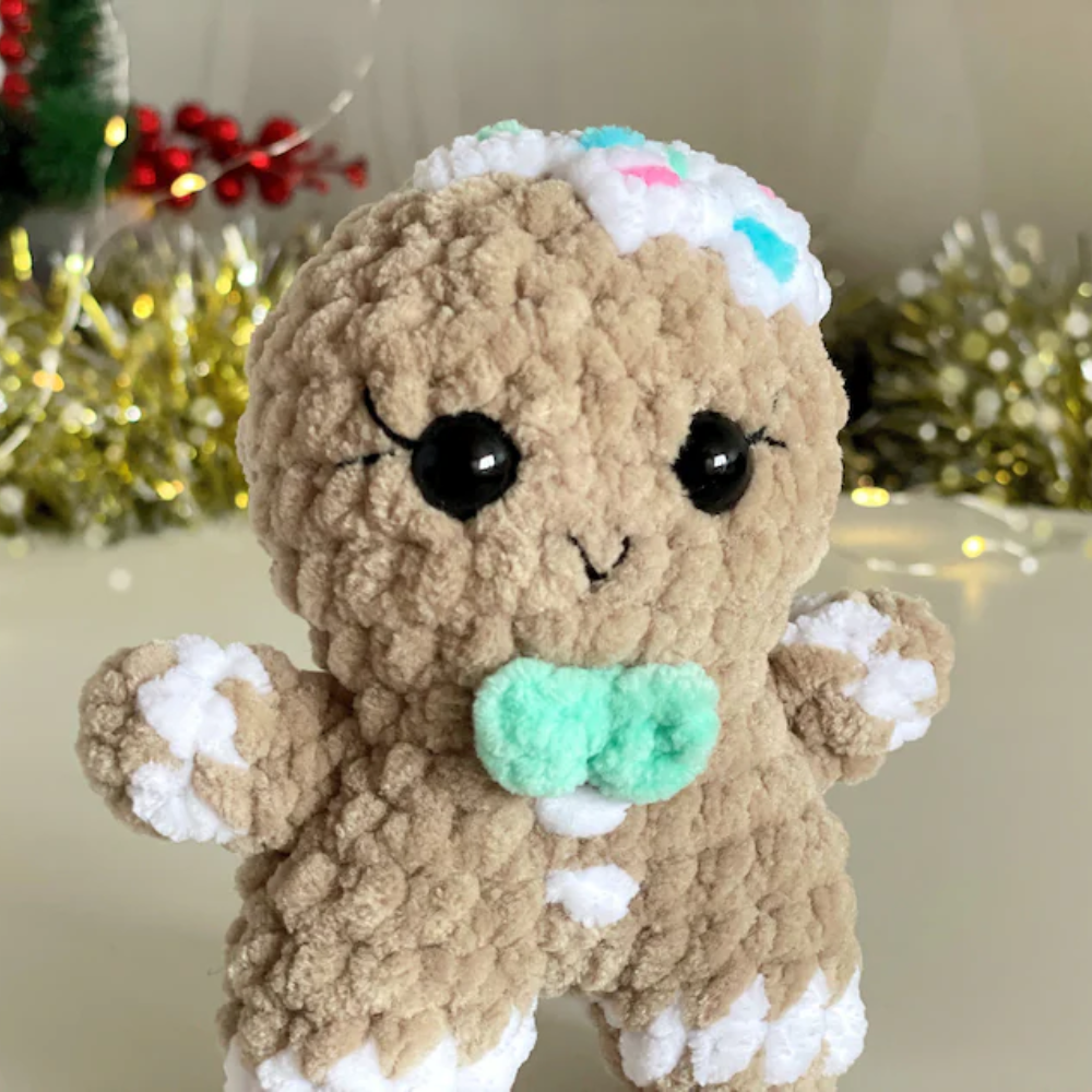 Gingerbread Man Crochet Pattern