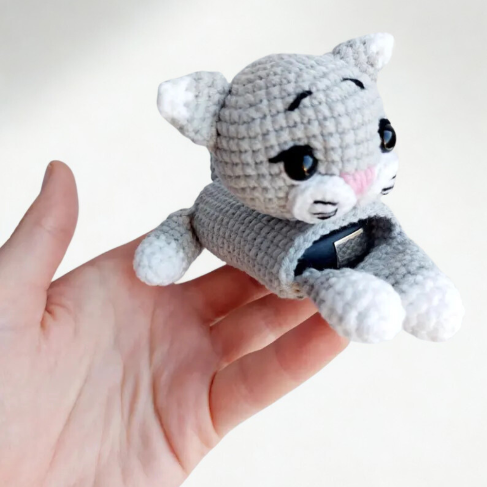 Key Keeper Cat Crochet Pattern