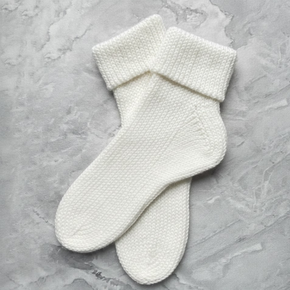 Rainbow Patchwork Socks Crochet Pattern