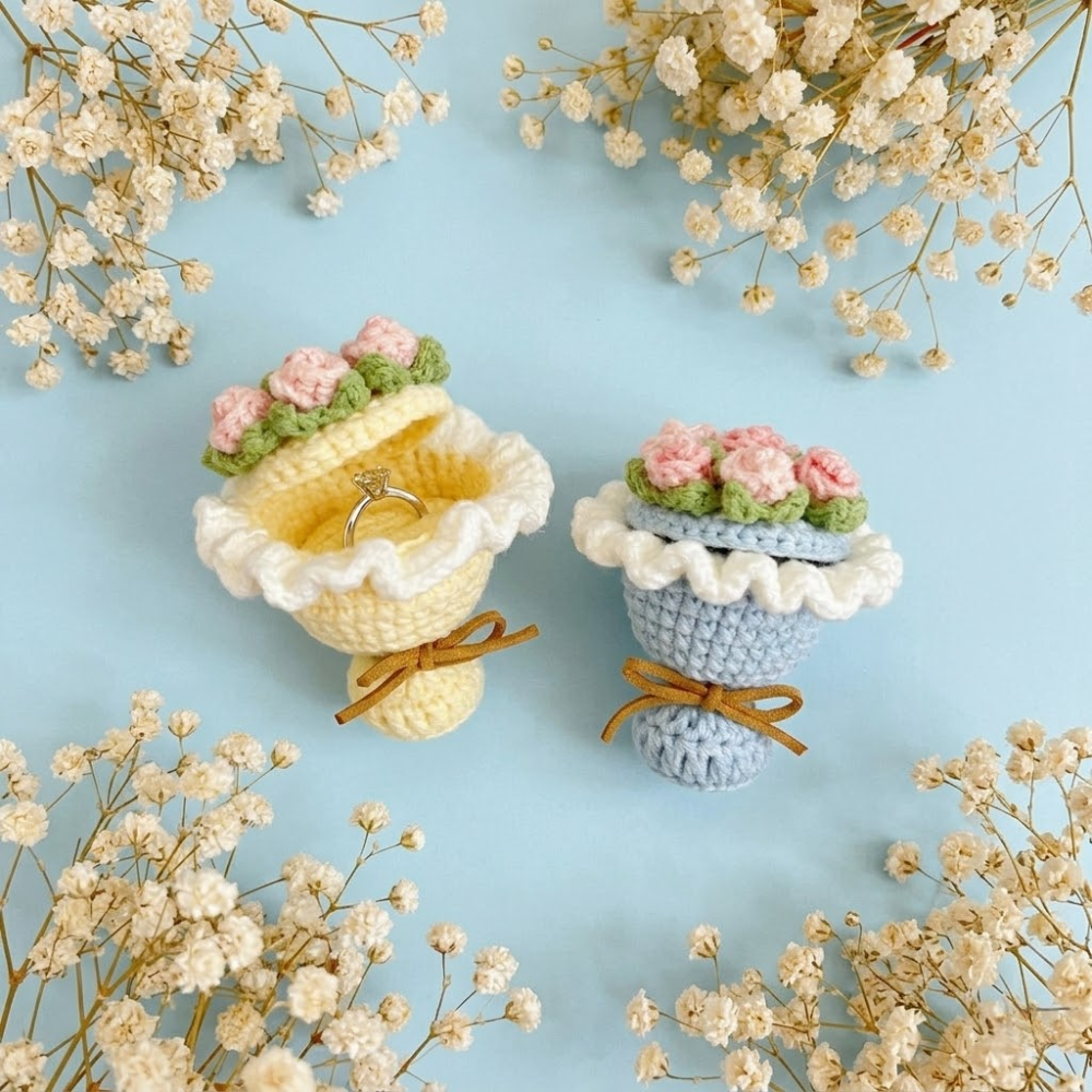 9 in 1 Bloom & Love Gift Set Crochet Pattern