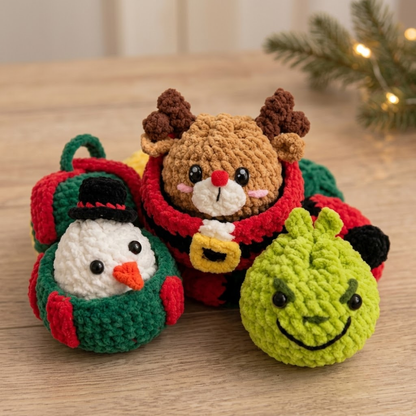 6 in 1 Dumplings and Steamer Crochet Pattern