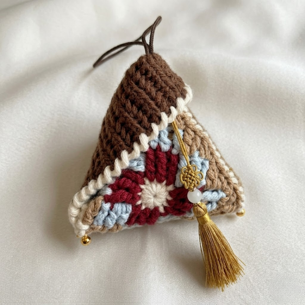 3 in 1 Zongzi Pouch Crochet Pattern