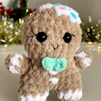 Gingerbread Man Crochet Pattern