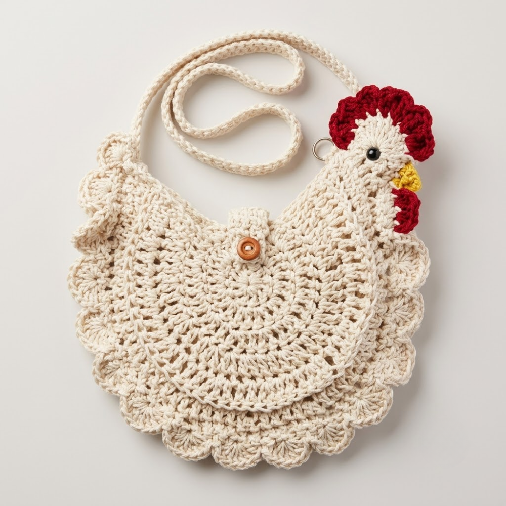3 in 1 Funny Farm Bag & Friends Crochet Pattern