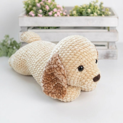 Plush Puppy Dog Crochet Pattern