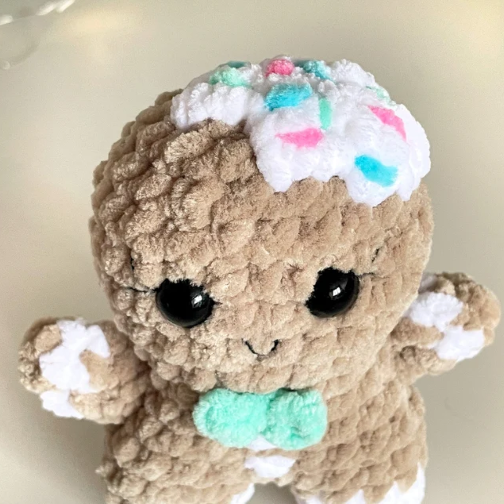 Gingerbread Man Crochet Pattern