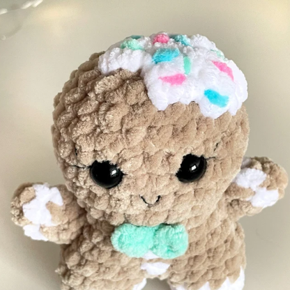 Gingerbread Man Crochet Pattern