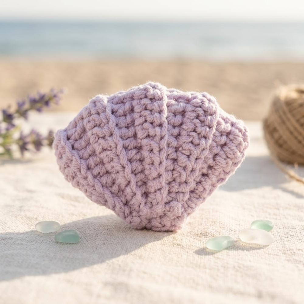 Seashell Treasures & Bag Crochet Pattern
