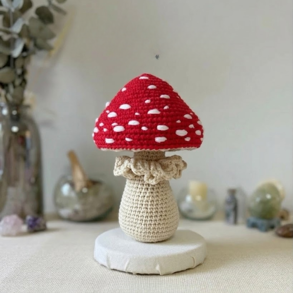 Toadstool Mushroom Crochet Pattern