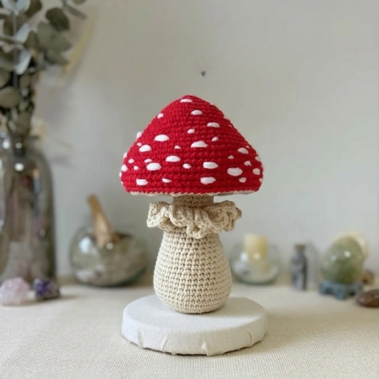 Toadstool Mushroom Crochet Pattern