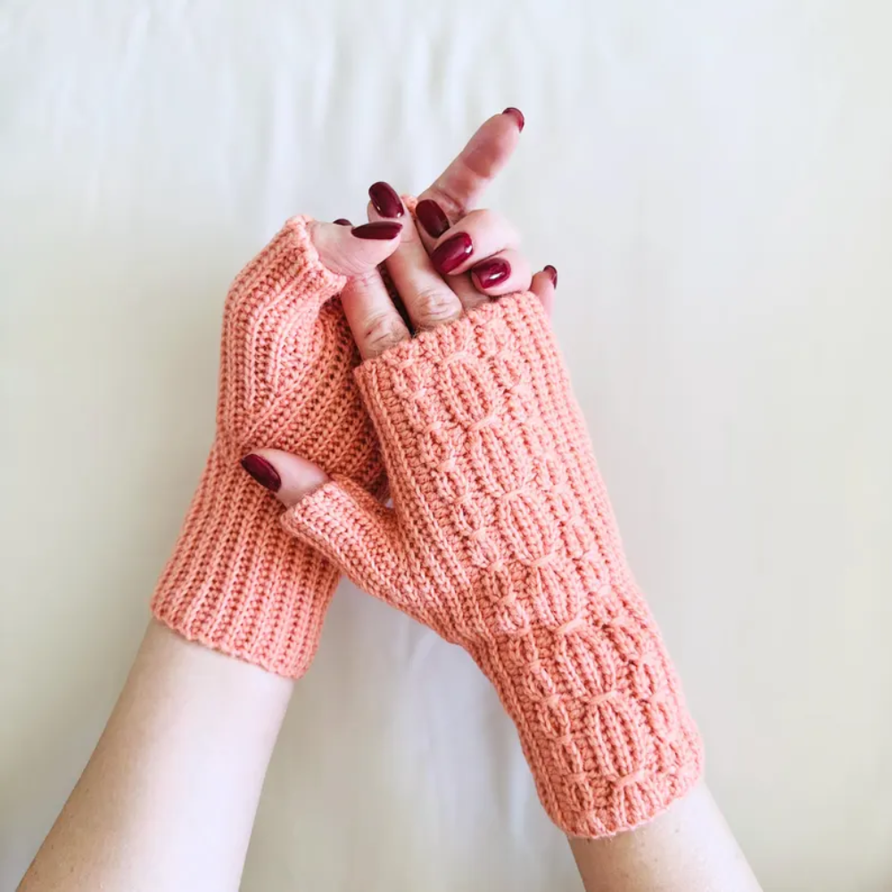 Cozy Winter Gloves Crochet Pattern