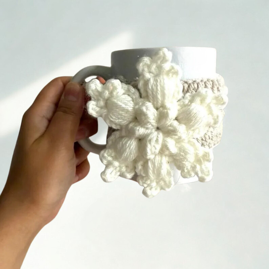 Winter Mug Cozy Crochet Pattern